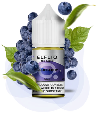 Сольова рідина Elf Bar Elf Liq 30 мл 50 мг Blueberry (Лохина)