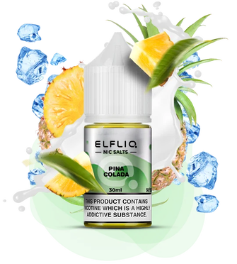 Солевая жидкость Elf Bar Elf Liq 30 мл 50 мг Pina Colada (Пина Колада)