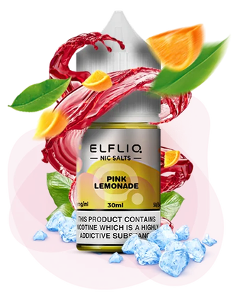 Солевая жидкость Elf Bar Elf Liq 30 мл 50 мг Pink Lemonade (Розовый Лимонад)