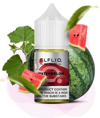 Сольова рідина Elf Bar Elf Liq 30 мл 50 мг Watermelon (Кавун)