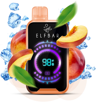Elf Bar FS18000 Peach Ice (Персик лід)