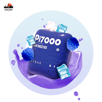 Elf Bar Pi7000 Blue Razz Ice (Синя малина лід)