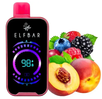 ELF BAR RAYA D2 20 000 Peach Berry (Ягоди персик)