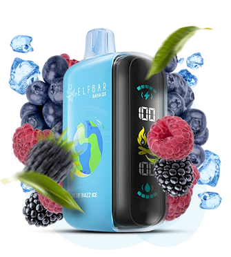 ELF BAR RAYA D3 25 000 Blue Razz Ice (Голубая малина Лед)