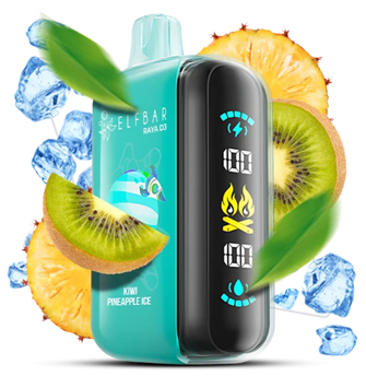 ELF BAR RAYA D3 25 000 Kiwi Pineapple Ice (Ківі Ананас Лід)