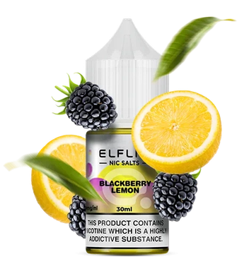 Набір Elf Liq Blackberry Lemon (Ожина Лимон) 30 мл 50 мг