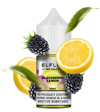 Набір Elf Liq Blackberry Lemon (Ожина Лимон) 30 мл 65 мг