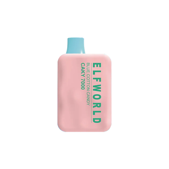 Elf World Caky 7000 Blue cotton candy (Синя вата)