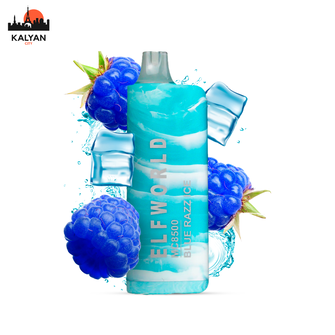 Elf World MC8500 Blue razz ice (Блакитна малина Лід)