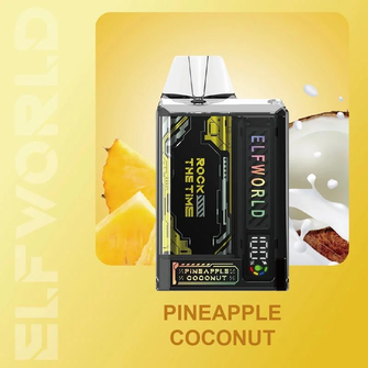 Elf world Trans Pro 9000 Pineapple coconut (Ананас Кокос)
