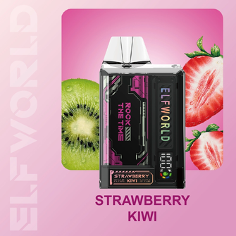 Elf world Trans Pro 9000 Strawberry kiwi (Полуниця Ківі)
