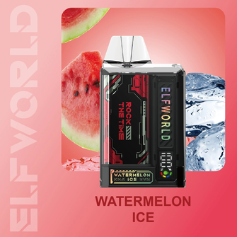Elf world Trans Pro 9000 Watermelon ice (Кавун Лід)