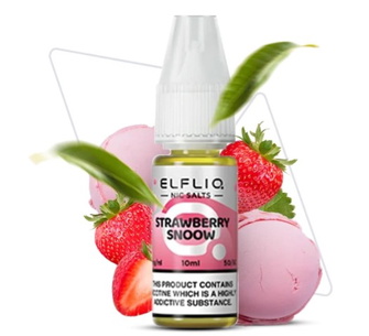 Солевая жидкость Elf Bar Elf Liq 10 мл 50 мг Strawberry Snow (Морозная Клубника)