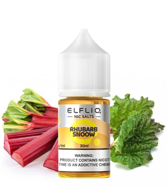 Сольова рідина Elf Liq 30 мл 50 мг Rhubarb Snoow (Морозний Ревінь)