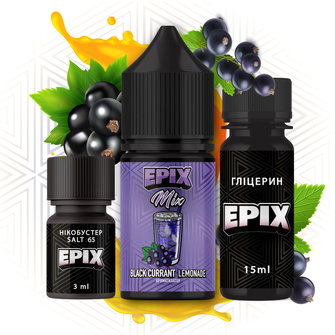 Набір Epix Mix Black Currant Lemonade (Лимонад з чорної смородини) 30 мл 65 мг