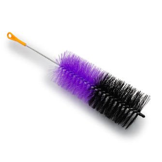 Йоржик для колби з ручкою Storm Black Purple (Чорно-фіолетовий)