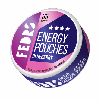 Fedrs Caffeine + L-taurine + Vitamin B3 Blueberry 65mg (Чорниця)