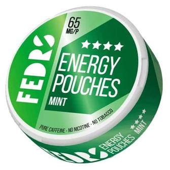 Fedrs Caffeine + L-taurine + Vitamin B3 Mint 65mg (М'ята)