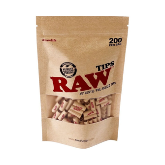Фільтри для самокруток RAW Prerolled Filter Tips, 200 шт