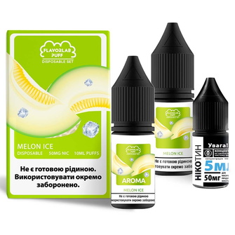 Набір Flavorlab Disposable Puff Melon Ice (Диня Лід) 10 мл 50 мг