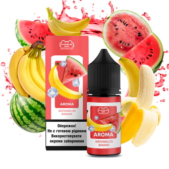 Набор Flavorlab Disposable Puff Watermelon Banana (Арбуз Банан) 30 мл 50 мг