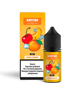 Набор Kayfun Ice Peach Cherry (Персик Вишня Лед) 30 мл 65 мг