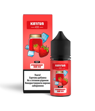 Набір Kayfun Ice Strawberry Jam Ice (Полуничний джем Лід) 30 мл 50 мг