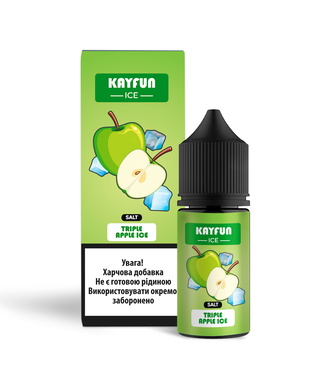 Набор Kayfun Ice Triple Apple Ice (Тройное яблоко Лед) 30 мл 50 мг