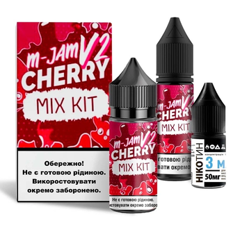 Набір Flavorlab M-JAM V2 Cherry (Вишня) 30 мл 65 мг