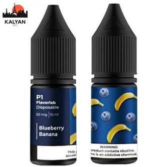 Набор Flavorlab P1 Blueberry Banana (Черника Банан) 10 мл 65 мг