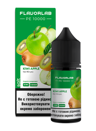 Набір Flavorlab PE 10000 Kiwi Apple (Ківі Яблуко) 30 мл 65 мг