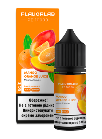 Набор Flavorlab PE 10000 Mango Orange Juice (Манго Апельсин) 30 мл 50 мг