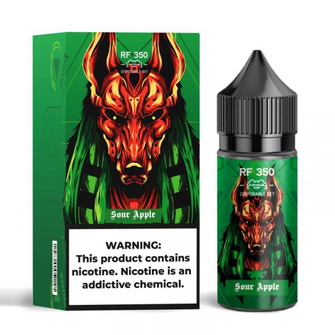 Рідина FLAVORLAB RF 350 30 МЛ, 50 МГ зі смаком Кисле яблуко (Sour apple)