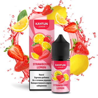 Набір Kayfun Lemon Strawberry Lemon (Полуниця Лимон) 30 мл 65 мг