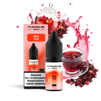 Набор Flavorlab Triple Red Tea (Чай Каркаде) 10 мл 50 мг