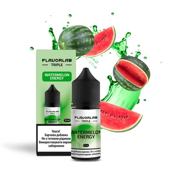 Набор Flavorlab Triple Watermelon Energy (Арбузный Энергетик) 30 мл 65 мг