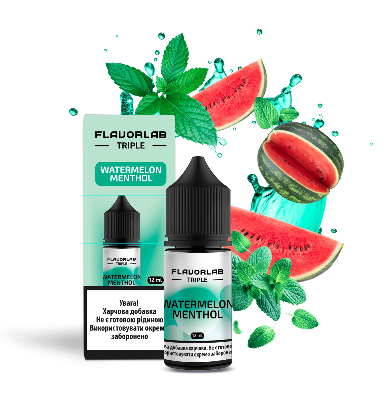 Menthol Lab Набор Flavorlab Triple Watermelon Menthol (Арбуз Ментол) 30 мл 50 мг ...