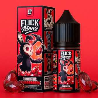 Набір Flick Mono Candied Barberries (Карамель Барбарис) 30 мл 50 мг