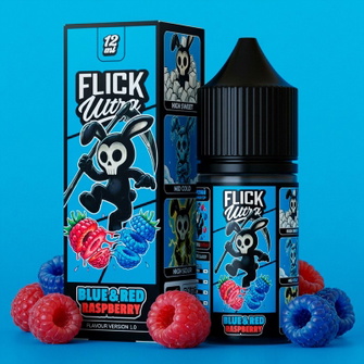 Набір Flick Ultra Blue Red Raspberry (Синя та червона малина) 30 мл 50 мг