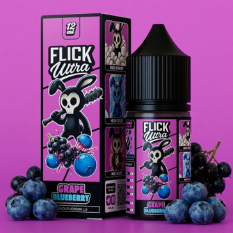 Набір Flick Ultra Grape Blueberry (Виноград Лохина) 30 мл 50 мг