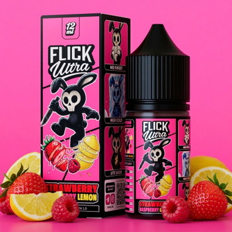 Набір Flick Ultra Strawberry Raspberry Lemon (Полуниця Малина Лимон) 30 мл 50 мг