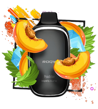 FLONQ ROQY 40000 Peach Icy (Персик Лід)