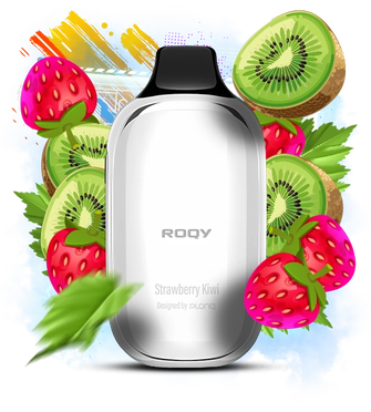 FLONQ ROQY 40000 Strawberry Kiwi (Полуниця Ківі)