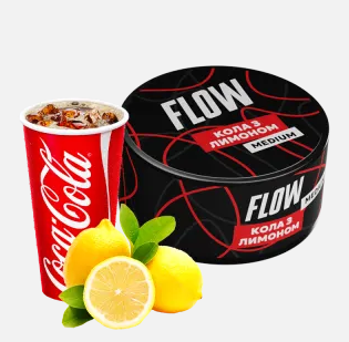 Тютюн Flow Кола з Лимоном 100г