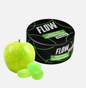 Тютюн Flow Яблучні Льодяники 100г