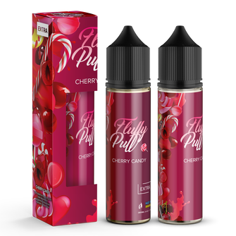 Набор Fluffy Puff Cherry Candy (Вишневый леденец) 60 мл 50 мг