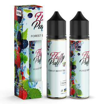 Набір Fluffy Puff Forest Berry Tea Ice (Чай із лісових ягід Лід) 60 мл 25 мг