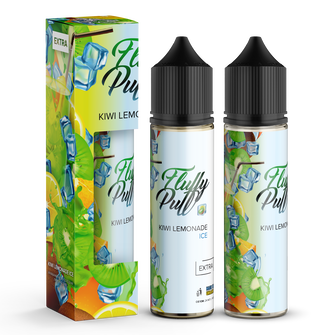 Набір Fluffy Puff без нікотину Kiwi Lemonade Ice (Ківі Лимонад Лід) 60 мл 0 мг