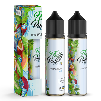 Набір Fluffy Puff Kiwi Passion Ice (Ківі Маракуя Лід) 60 мл 25 мг
