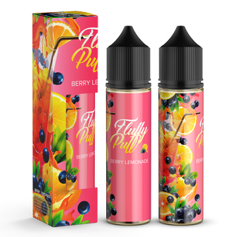 Набір органічної рідини Fluffy Puff Berry Lemonade (Ягідний лимонад) 60 мл 1 мг
